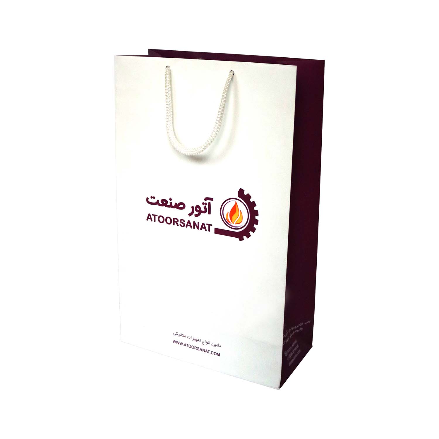 ساک دستی سفید