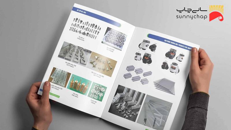 سایزهای استاندارد برای انواع کاتالوگ