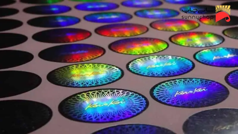 چاپ روی برچسب هولوگرام