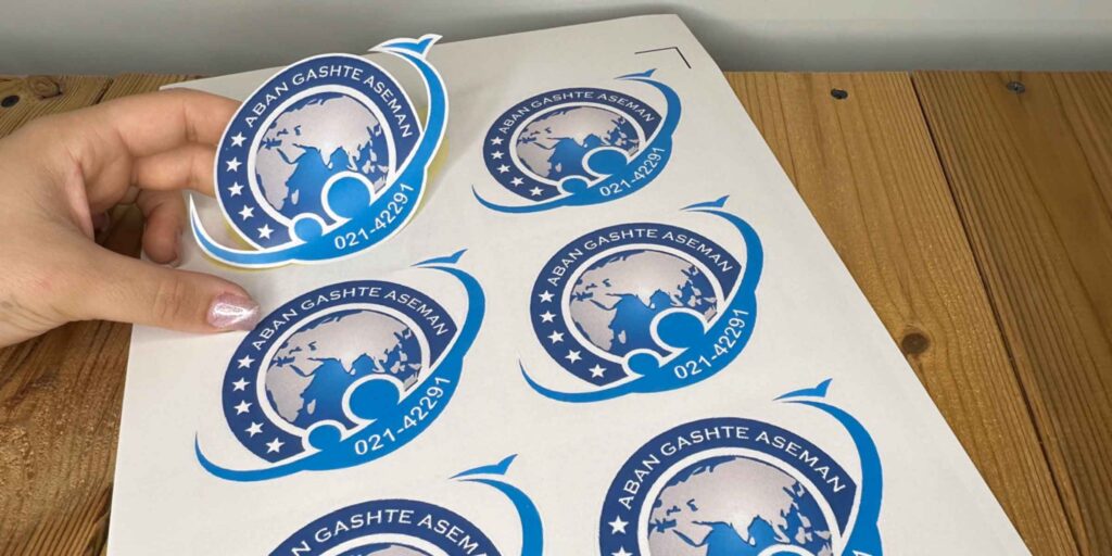 لیبل دیجیتال براق