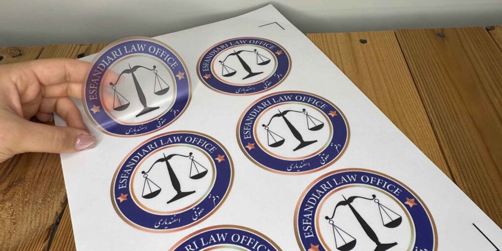 لیبل دیجیتال شیشه ای