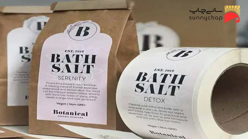 کاربرد لیبل کاغذی