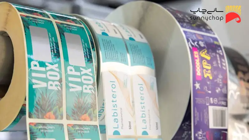 سفارش چاپ لیبل کاغذی