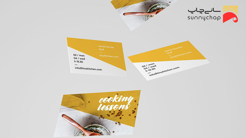 مزایا چاپ کارت ویزیت دو رو