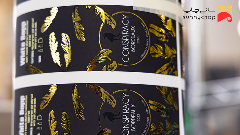 چاپ لیبل طلاکوب و کاربرد آن در صنعت