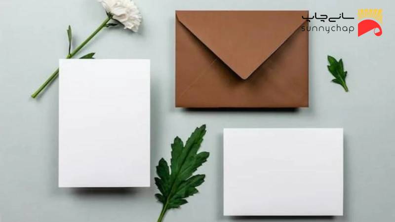 انواع سایز پاکت نامه