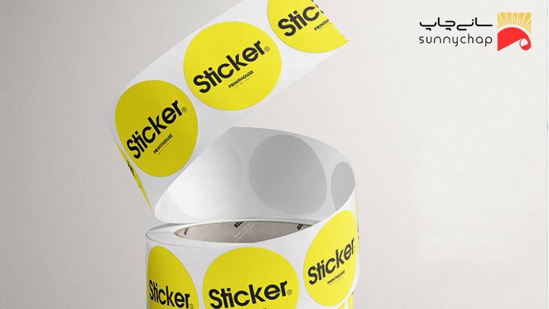 انواع لیبل پشت چسب دار