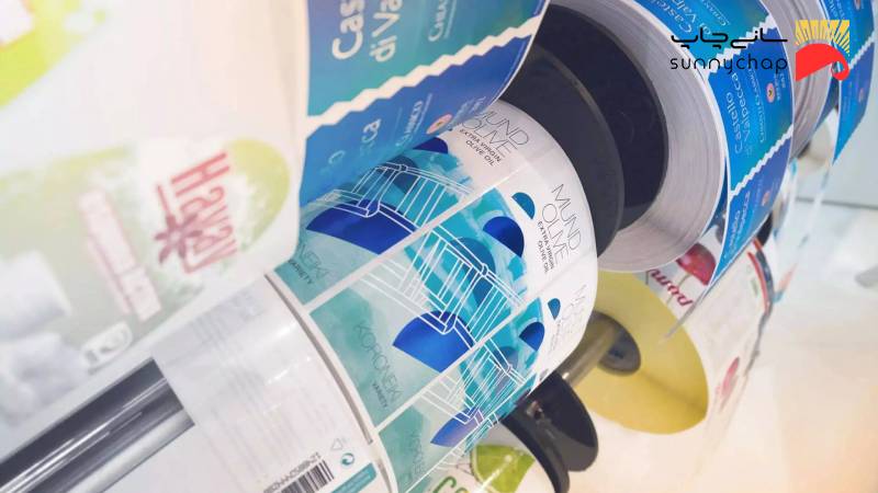 چاپ لیبل تیراژ پایین (چاپ لیبل تعداد کم)