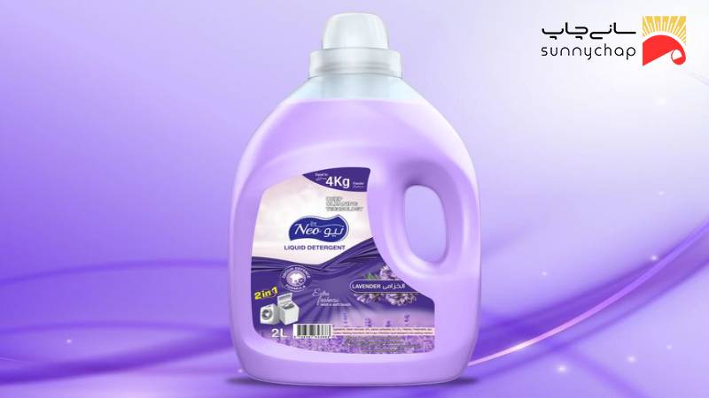 مشخص کردن جزئیات لیبل مانند براقیت یا مات بودن