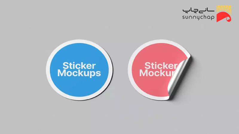 لیبل گرد طی چه مراحلی چاپ می‌ شود؟