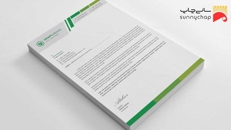 راهنمای چاپ سربرگ حرفه ای و اقتصادی