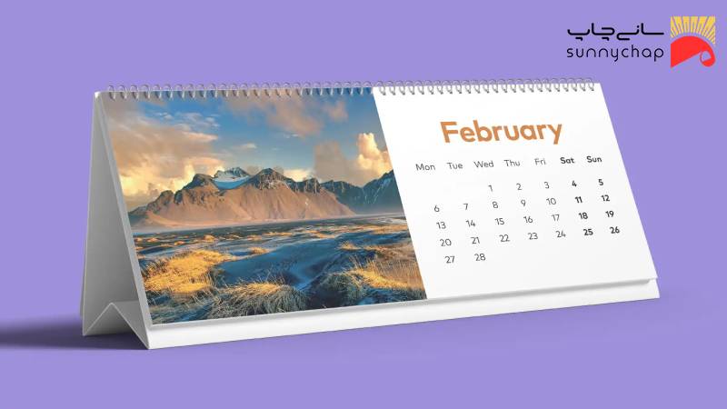 نکاتی برای طراحی تقویم رومیزی اختصاصی